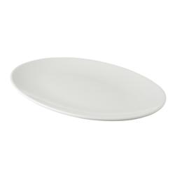 (4 pz) WHITE DELIGHT - Piatto coupe - Porcellana - 300x215mm - Bianco