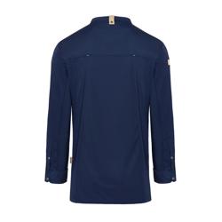 KARLOWSKY | Chaqueta de cocinero Green-Generation - azul acero - talla: 74