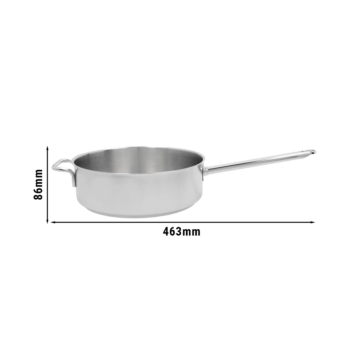 DEMEYERE | APOLLO 7 - Sauteuse sans couvercle - Ø 240mm -  inox