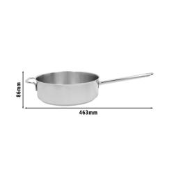 DEMEYERE | Apollo 7 Stainless Steel Saute Pan – Ø 24 cm - No Lid - Induction Ready