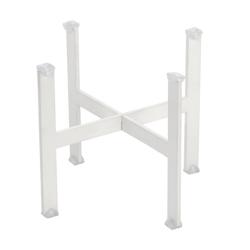 Suporte elevado para buffet - Aço inoxidável com revestimento a pó - Branco - Altura:170mm - compatível com Pratos & tabuleiros a partir de 210mm