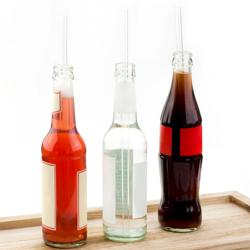 (50 stuks) Glazen drinkrietjes - 30 cm - recht