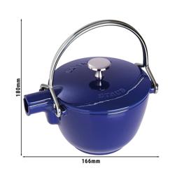 STAUB | SPECIALITIES - Tekanna - 1,1 liter - gjutjärn - mörkblå