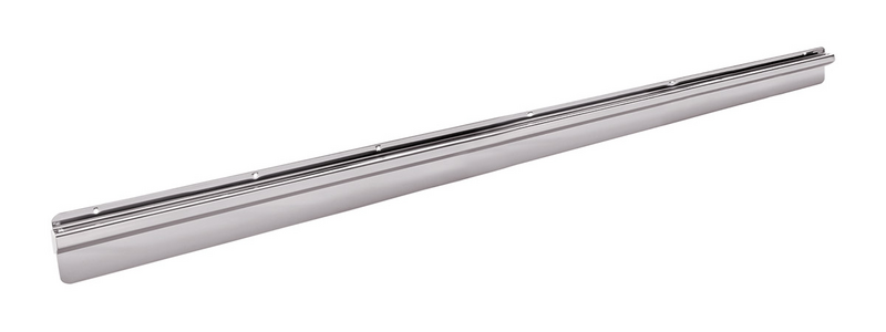 Calha para recibos em Aço inoxidável - 90 cm | porta-recados | | lista de pedidos | barra para pedidos | calha para notas	