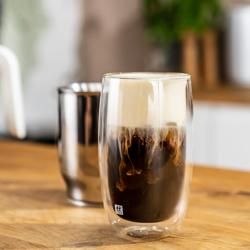 (2) ZWILLING | Sorrento Latte Macchiato Glasses – 350 ml - double‑walled borosilicate