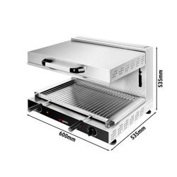 Elektrisk Pitaugn/ Salamander SPECIAL - 3 kW - 220 Volt - Höjdjusterbara radiatorer