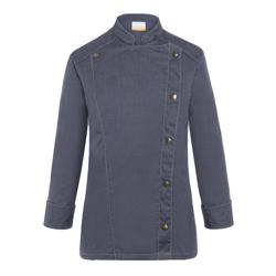 (6 stuks) KARLOWSKY | Dames Koksjas Jeans Stijl - Vintage Zwart - Maat: 36