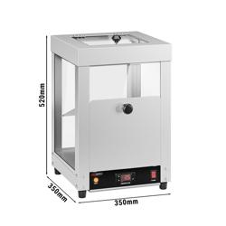 Macchina scalda nachos professionale - 300W - Acciaio inox