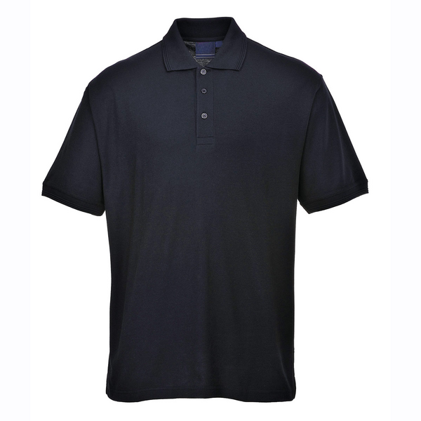 Męska koszulka polo - czarna - Rozmiar: XS
