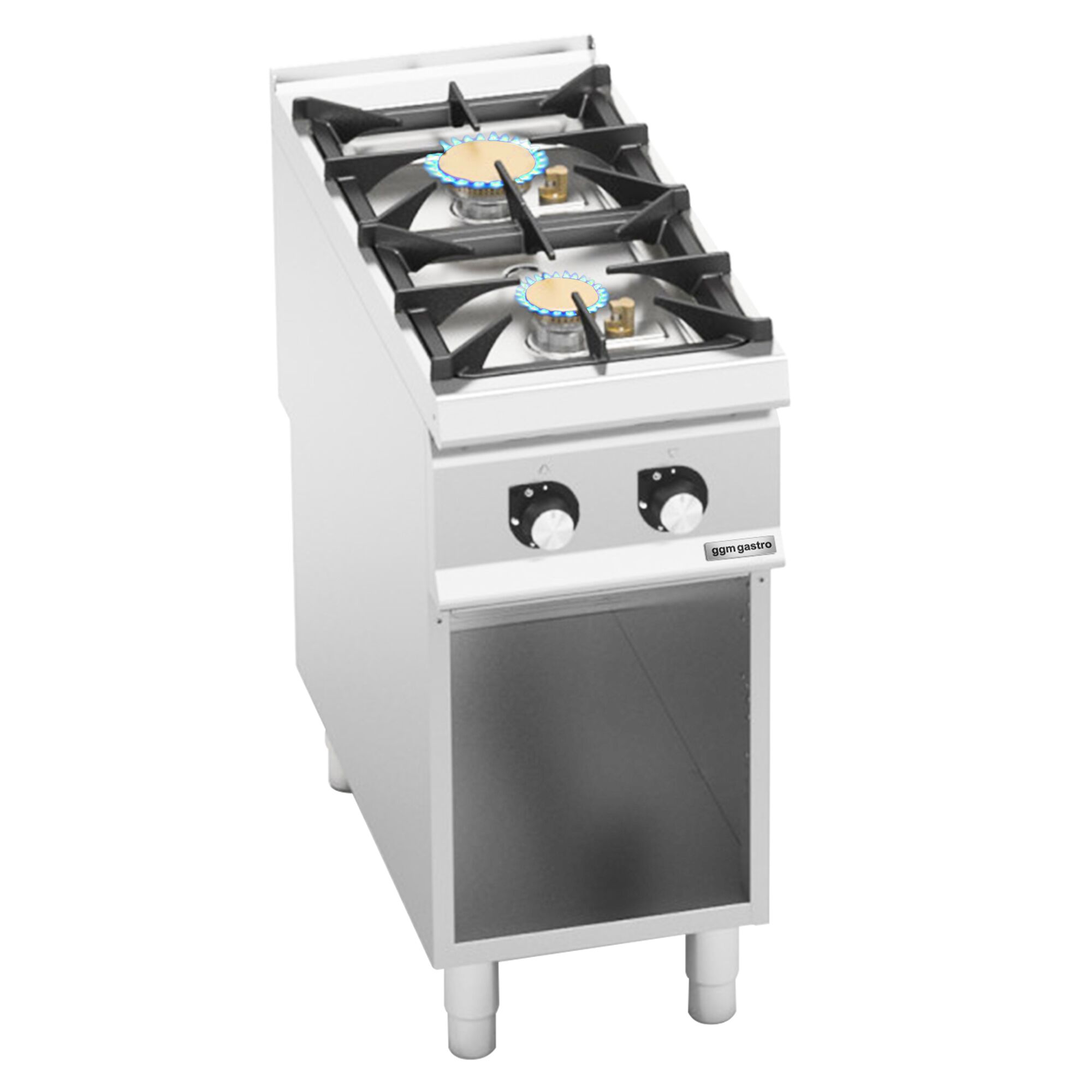 Fourneau à gaz – avec 2 brûleurs – 16 kW