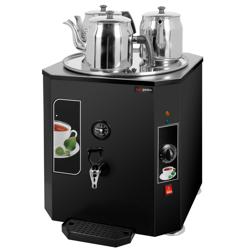 Samovar elettrico professionale - 37L - 3,5kW - con 3 teiere