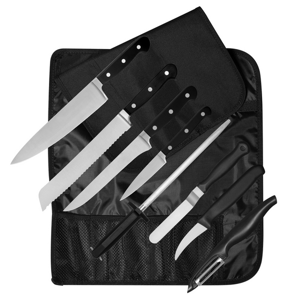 Juego de cuchillos Classic con bolsa de rollo - 8 piezas