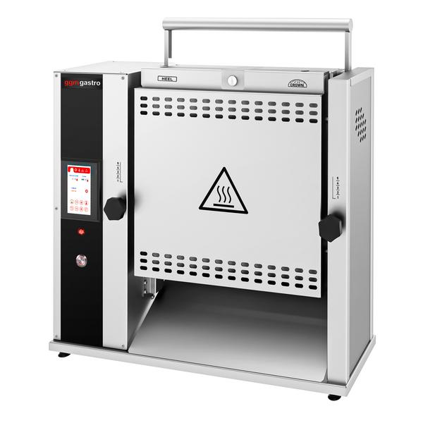 Toaster vertical - Digital - 2,1 kW - pour pains à burger & hot-dog