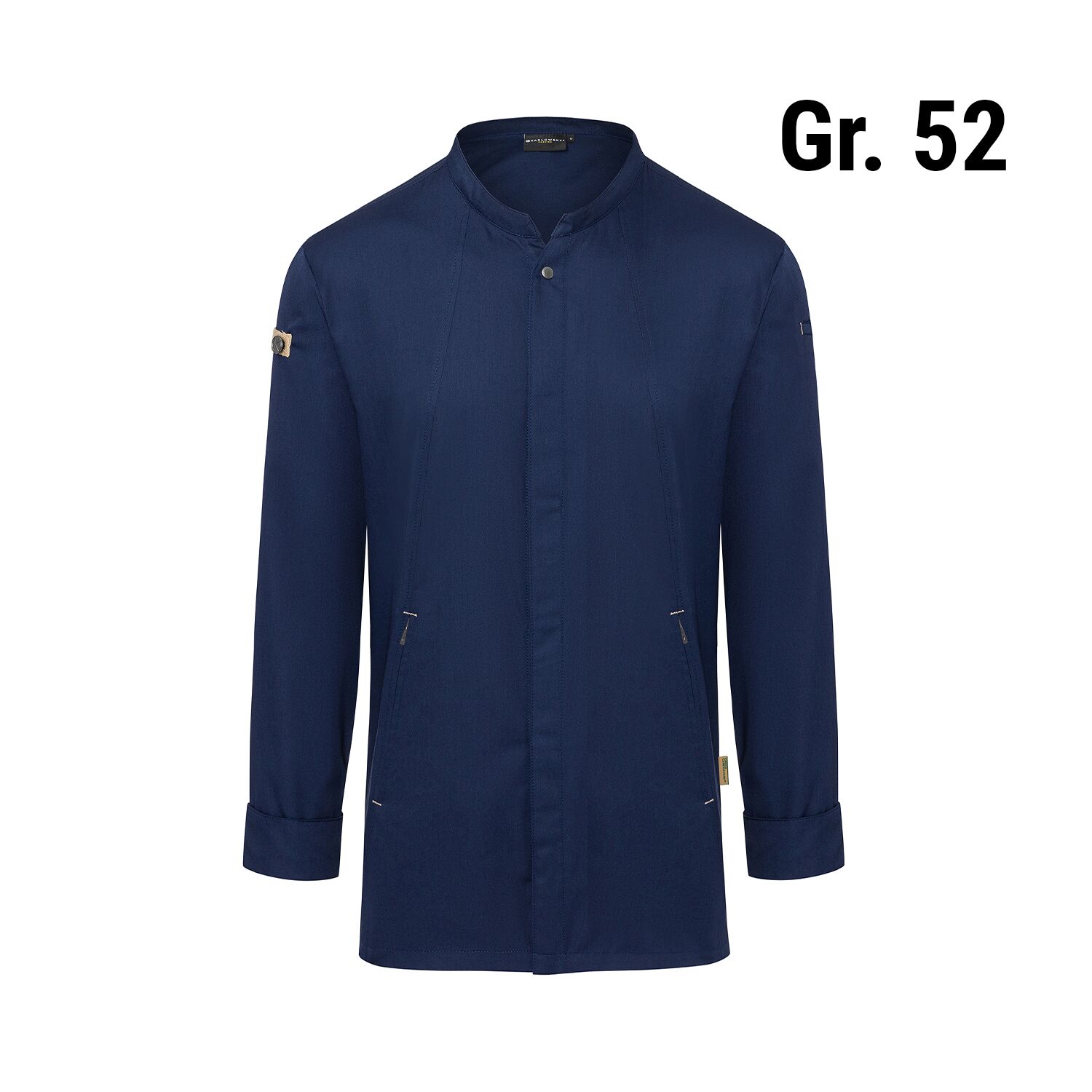 KARLOWSKY | Veste de cuisine Green-Generation - Bleu Acier - Taille : 52
