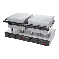 Máquina para hacer gofres - Gofres de Bruselas - Doble