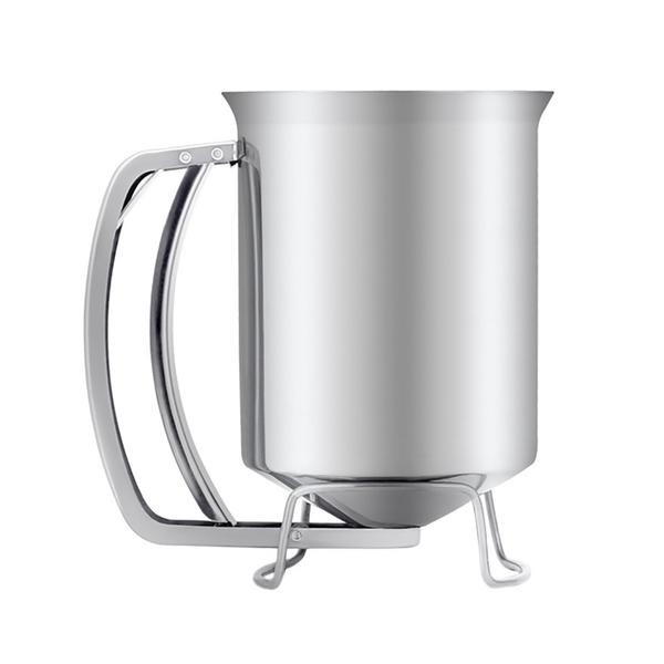 Donut-/ Pfannkuchenspender / konischer Trichter - 0,4 Liter