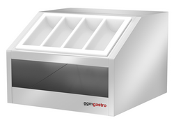 Cutlery & crockery rack - 620mm - Table model