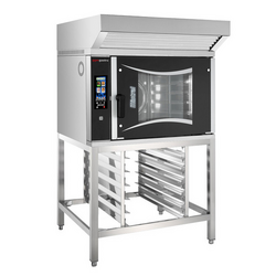 Bakkerij elektrische combisteamer - Touch - 6x EN 60x40 - incl. afzuigkap & wassysteem