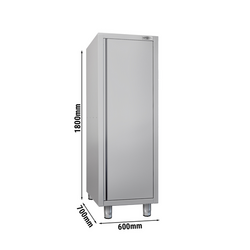 Armário de mesa ECO 0,6 m - com porta de batente - 1,8 m de altura