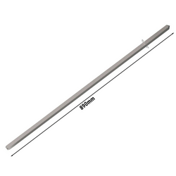 Espeto para Kebabs/Gyros- com 4 queimadores e motor inferior