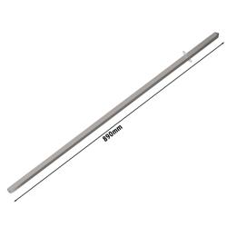 Frigărui Kebab pentru grill shaorma - 890x16x16 mm - oțel inoxidabil - compatibil cu DUK4-EN-SB