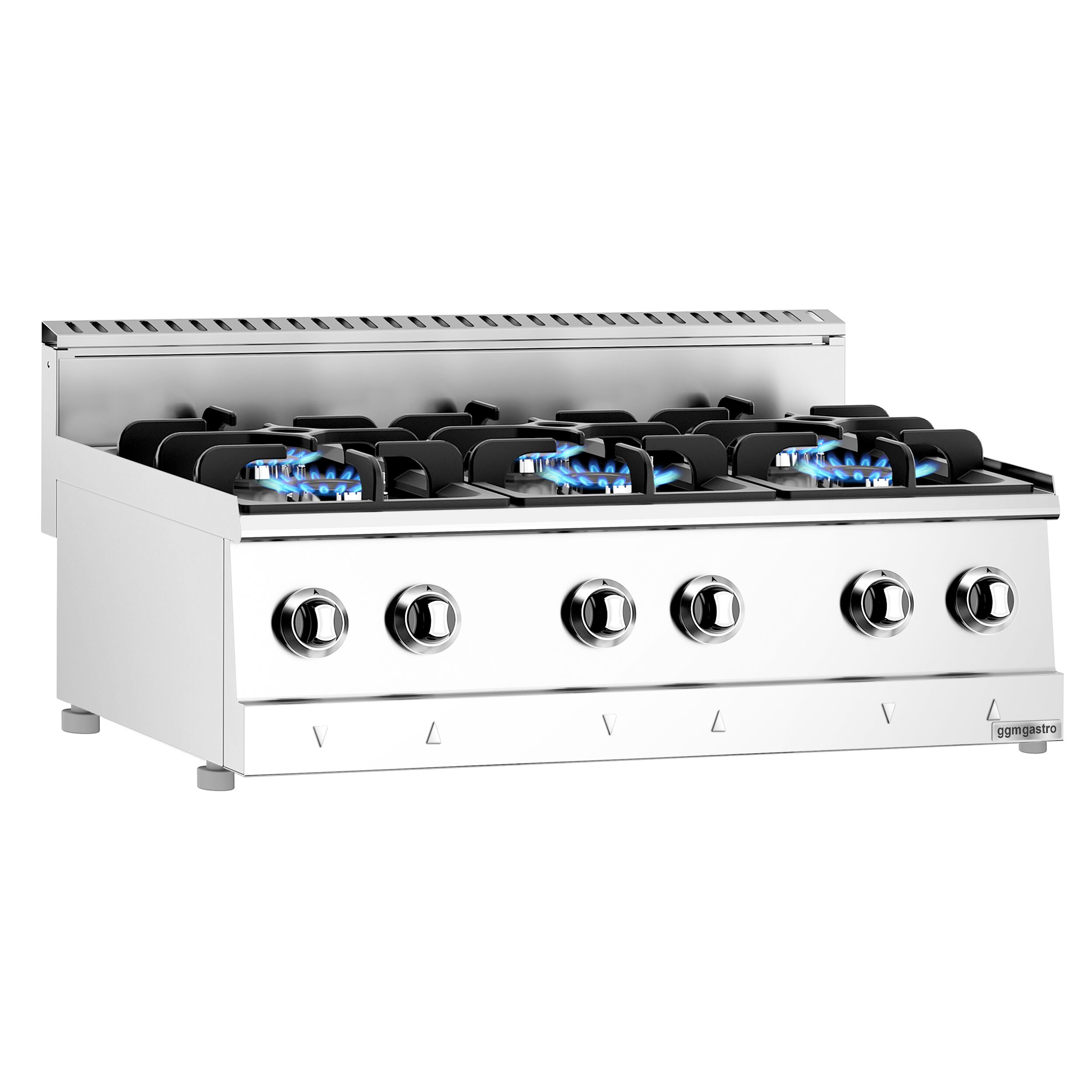 Fourneau à gaz – 19,5 kW – 6 brûleurs