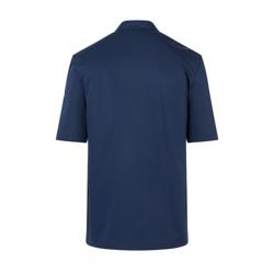 KARLOWSKY | Gustav Men's Chef Jacket – Short Sleeve - Marine Blue - Size 68 - Press-Stud Closure