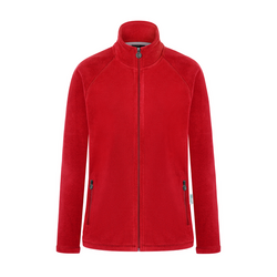 KARLOWSKY | Damen Workwear Fleecejacke Warm-Up - Rot - Größe: XS