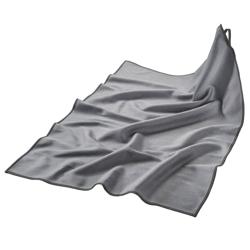(10 stuks) Microvezeldoek Poets-/ Theedoek grijs - 50 x 70 cm