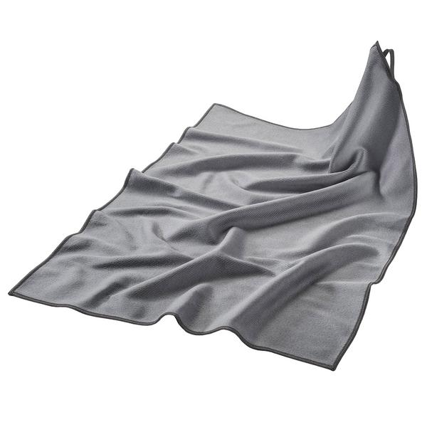 (10 uds) Paños para vajilla de 80% poliéster / 20% poliamida (microfibra) para cristalería - 50x70cm - Gris