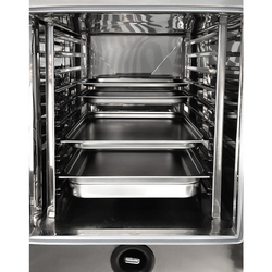 Gas combisteamer - Touch - 10x GN 1/1 - incl. wassysteem, temperatuursensor, boiler & binnenrek
