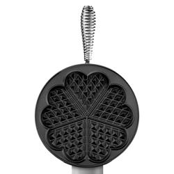 Waffeleisen - Doppelt - Manuell - 2,6 kW - Form: Herzform