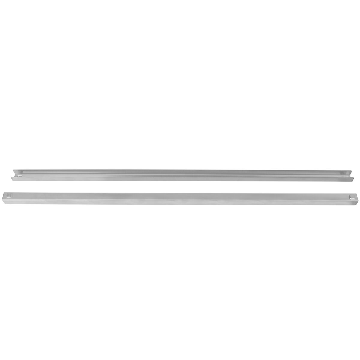 Glissières en inox - paire Gauche & Droite - 800x20x20mm - pour BKG & BTKG