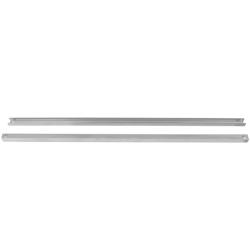 Ruostumattomat teräskiskot - 803x35x27 mm - varten BKG- ja BTKG-sarjoja