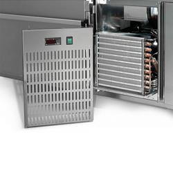 Back Bar Cooler PREMIUM PLUS - 1950x700mm - 1 Solid Door & 3 Drawers