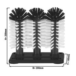 Manual glasswasher brush - Bar Professional - 180x100x200mm