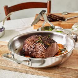 DEMEYERE | Multifunction 7 Frying Pan – Ø200 mm - 7‑Ply Stainless - Non‑Stick - Induction Ready