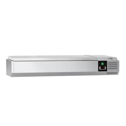 Хладилна витрина PREMIUM 1.2 mx 0.4 m - за 4x контейнери 1/3 GN