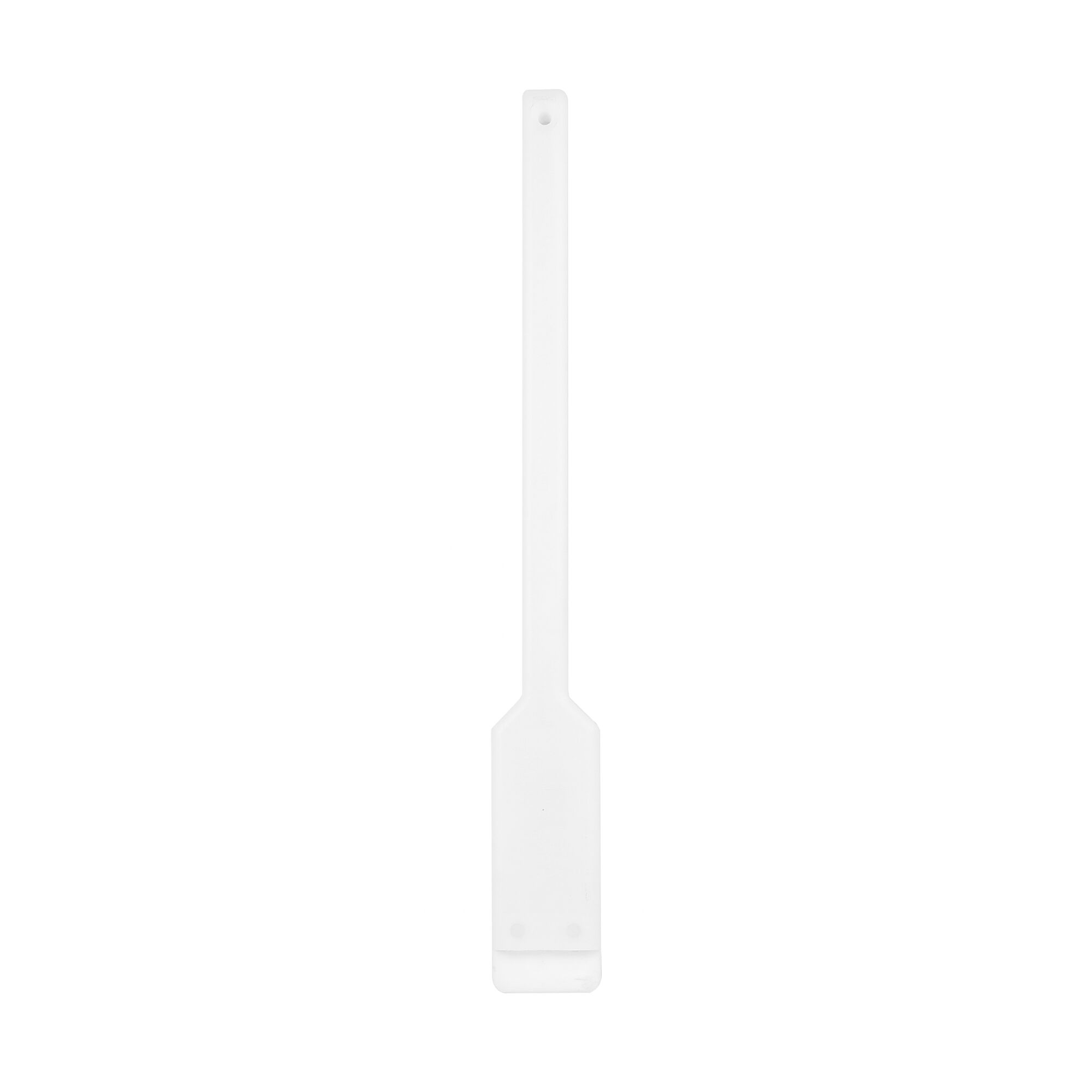 Couteau spatule droit - Polyéthylène (PE) - Longueur : 1000mm - Blanc