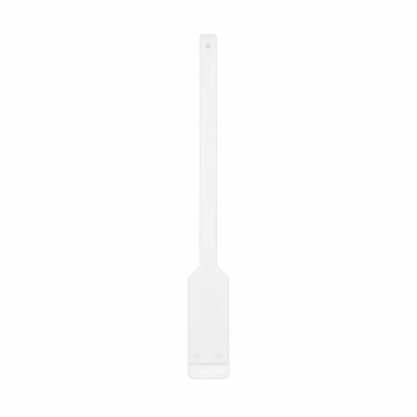 Couteau spatule droit - Polyéthylène (PE) - Longueur : 1000mm - Blanc