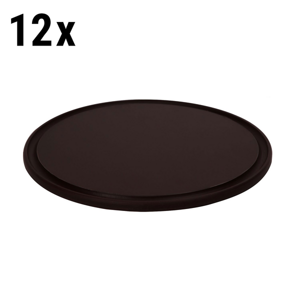 (12 piezas) Plato de polietileno para pizza - Ø 280mm