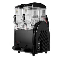 Slush-Maschine - 2x 12 Liter - 880 Watt - Schwarz