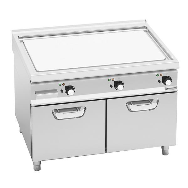 El stekbord - 19,8 kW - Slät - med underrede (benstativ)