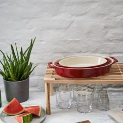 STAUB | CERAMIQUE - Ovenschaal - 230mm - Keramiek - Kersenrood