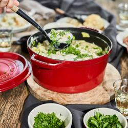 STAUB | LA COCOTTE - Kookpot - Ø 300mm - Gietijzer - Kersenrood