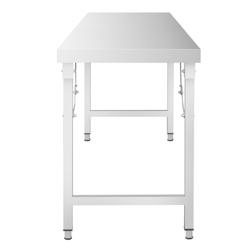 RVS werktafel - inklapbaar - 1800x700mm