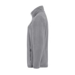 KARLOWSKY | Women's Workwear Fleece Jacket Warm‑Up – Platinum Grey - XS - Recycled Polyester