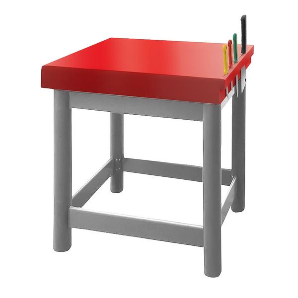 Bloco/Mesa de trabalho em polietileno - 60 x 60 cm