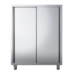 Tabak çanak dolabı PREMIUM - 1400x700 mm - 2 sürgü kapı - Yükseklik: 1800 mm
