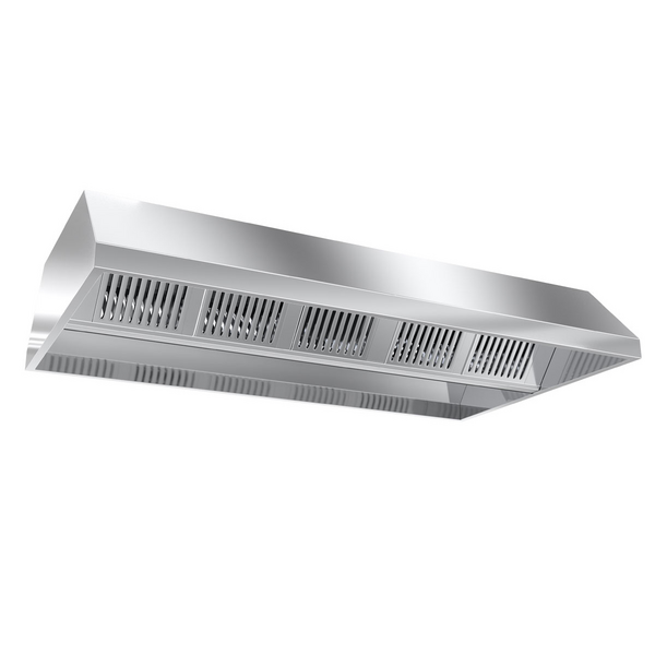 Plafond afzuigkap - 1400mm - met filter & verlichting